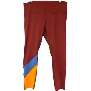 Cotopaxi leggings Mariposa womens‎ XL port 25" inseam burgundy